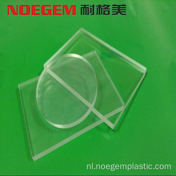 Transparante acryl plastic bord